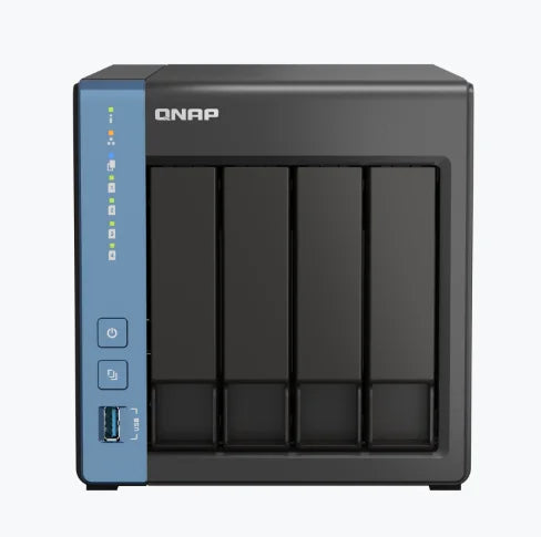 QNAP TS-416 4-bay 4GB NAS Enclosure Network Storage Device Nas Server Cortex A55 quad-core/built-in NPU (Diskless)