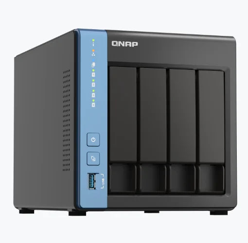 QNAP TS-416 4-bay 4GB NAS Enclosure Network Storage Device Nas Server Cortex A55 quad-core/built-in NPU (Diskless)