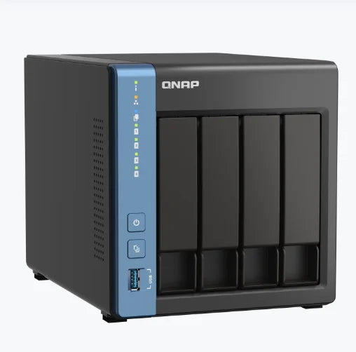QNAP TS-416 4-bay 4GB NAS Enclosure Network Storage Device Nas Server Cortex A55 quad-core/built-in NPU (Diskless)