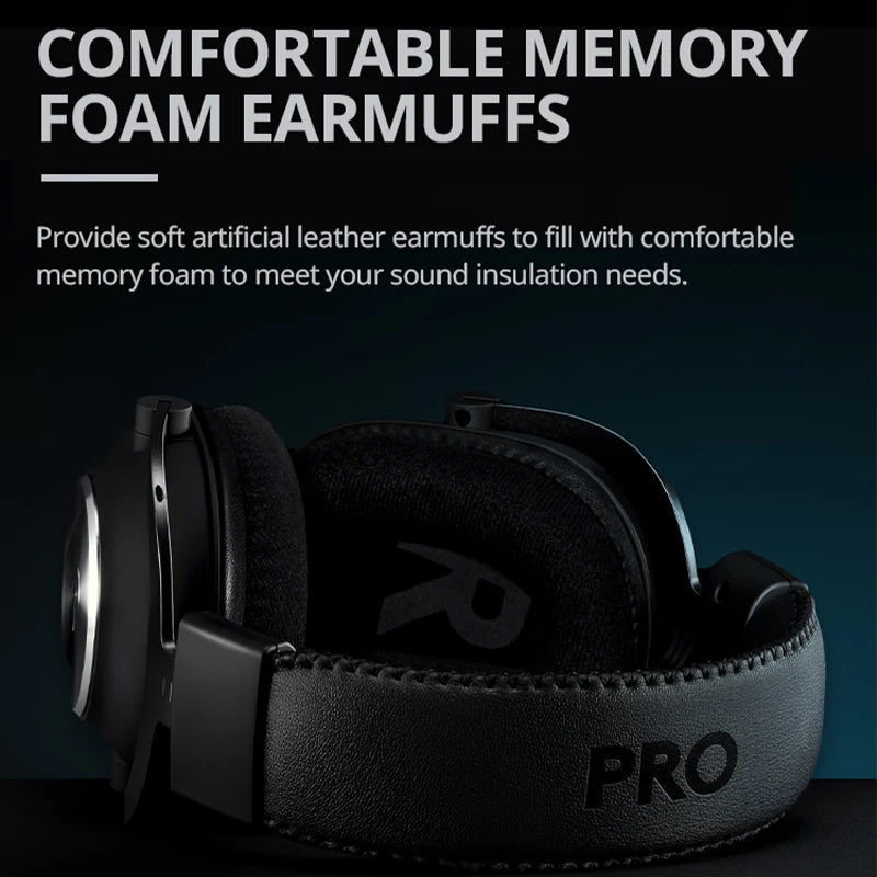 Logitech G PRO X Gaming Headset Gaming Wired Headset 7.1 Surround Sound USB Desktop PC Headset Noise Cancelling Microphone
