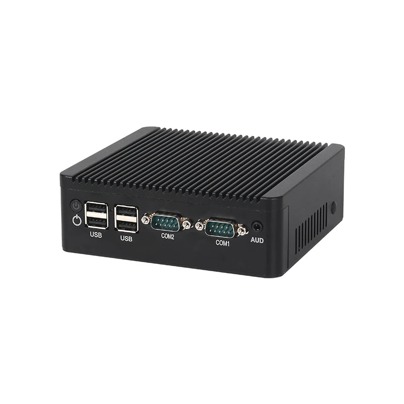 Helorpc Industrial Mini PC N2840/J2900 Support WIN10 LINUX with 2xGigabit LAN 5xUSB2.0 1xUSB3.0 4xDB9 COM 1xHDMI 1xVGA Computer