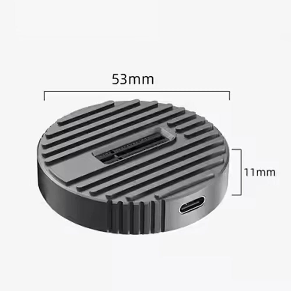 M.2 SSD Docking Station 10Gbps M.2 NVME SATA SSD External Enclosure Type-C Mobile Hard Drive Bases Laptop SSD USB Adapter