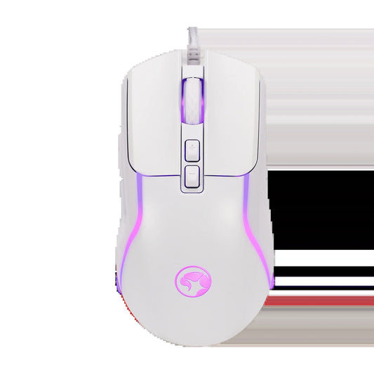 M292 CAPO 20 Wired Right Hand E-Sports Mouse 7 Buttons Mixed Backlit 603FP Chip 8000DPI High Precision Gaming Mouse for PC