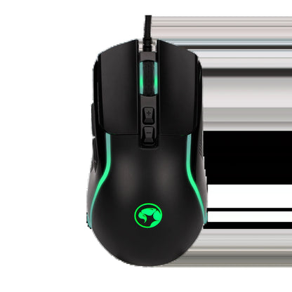 M292 CAPO 20 Wired Right Hand E-Sports Mouse 7 Buttons Mixed Backlit 603FP Chip 8000DPI High Precision Gaming Mouse for PC