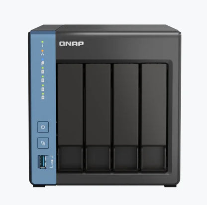 QNAP TS-416 4-bay 4GB NAS Enclosure Network Storage Device Nas Server Cortex A55 quad-core/built-in NPU (Diskless)