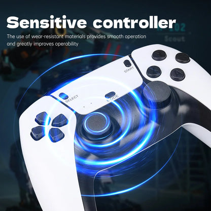 M15 Video Game Console 4K TV Game Stick 64G Built-In 20000 Games Handheld Game Player Wireless Controller Retro Gamepad