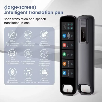 NEW New X10B Point Reading Translation Pen Online AI Translator 142 Language Read Scan Voice Translation Pen English Learn
