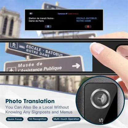 NEW New X10B Point Reading Translation Pen Online AI Translator 142 Language Read Scan Voice Translation Pen English Learn