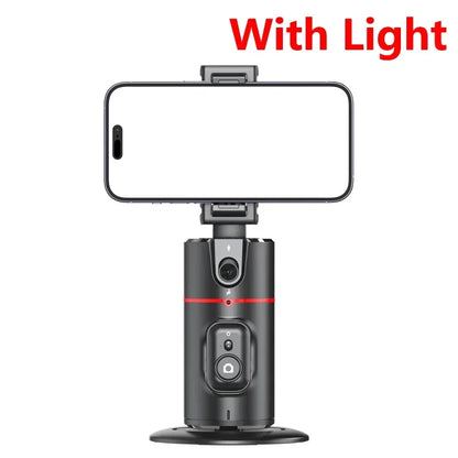 P02 Auto Face Tracking Tripod Auto Tracking Phone Holder Horizontal and Vertical Screen Switching 360° Rotating Phone Holder