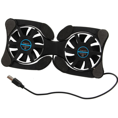 USB Fan Cooler 2 Fan Double Cooling Charging Board Suitable For Portable Computer Notebook