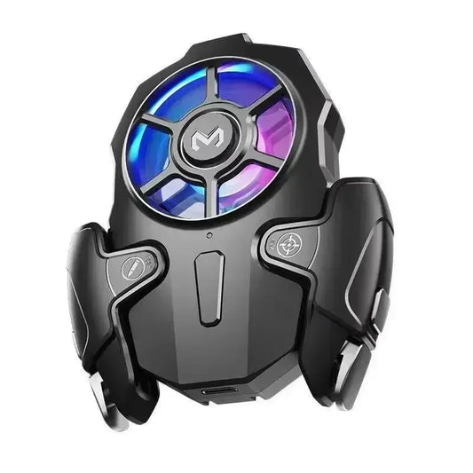 AK03 MEMO Mobile Phone ABS L1R1 PUBG Gaming Trigger Gamepad Joystick Controller with Cooling Fan Game Set for Iphone IOS Android