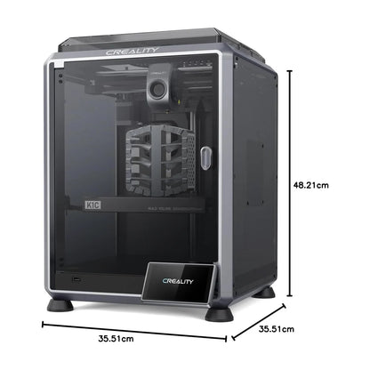 Creality K1C 3D Printer With AI Camera 600mm/s High Speed Printing Auto Leveling Carbon Fiber Filled All-Metal Extruder Printer